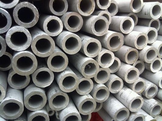 Pickled Round Seamless Big Wall Steel Pipe / Marine Stainless Steel Tubing 304L