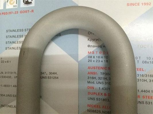 ASME SA269 / SA213 A1016 Stainless Steel U Bends , Heat Exchanger Pipe