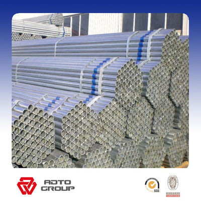 Q195-Q345 ERW Galvanized Steel Tubes Hot dip galvanized scaffold pipe