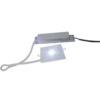 3 Hours Commercial Building LED Emergency Downlight With Electro Galvanized Steel Casing