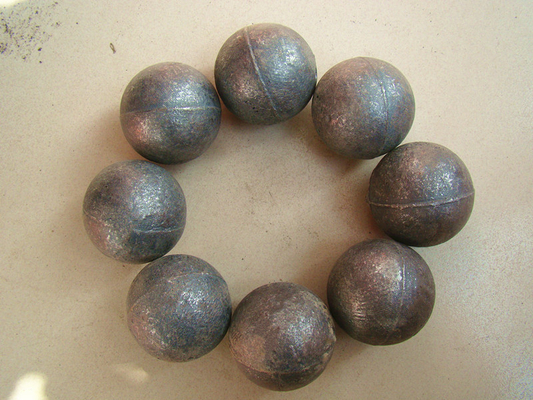 bola de acero de pulido forjada